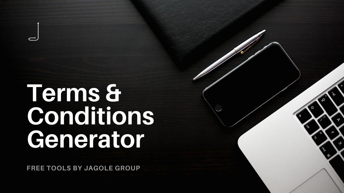 Free Generator: Website Terms Conditions Jagole